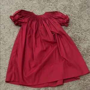 Elegant Red Kids Dress